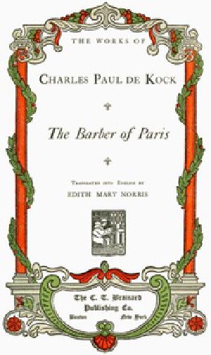 [Gutenberg 37453] • The Barber of Paris